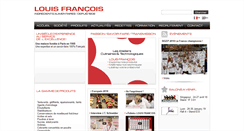 Desktop Screenshot of louisfrancois.com